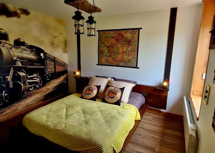 Vakantiehuis De La Gare - Insolite ! Anould